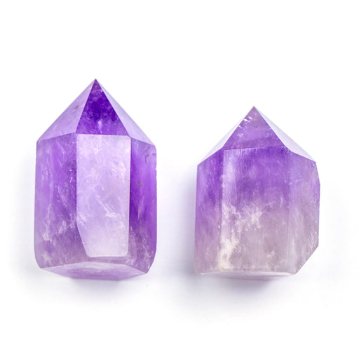 Chunky Crystal Tower - Amethyst
