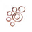 16swg (1.6mm) 5/16in. (8.5mm) ID 5.4AR Copper Jump Rings