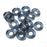 Czech  9mm OD Pressed Glass Rings - Montana