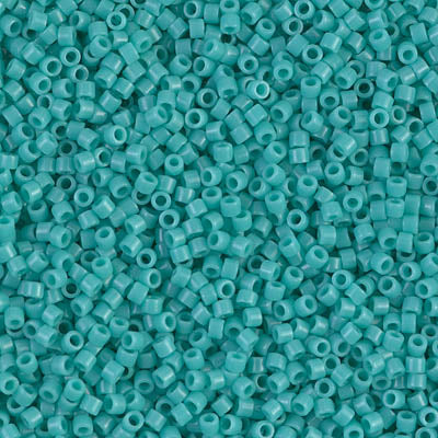 11/0 Miyuki DELICA Bead Pack - Opaque Turquoise Green