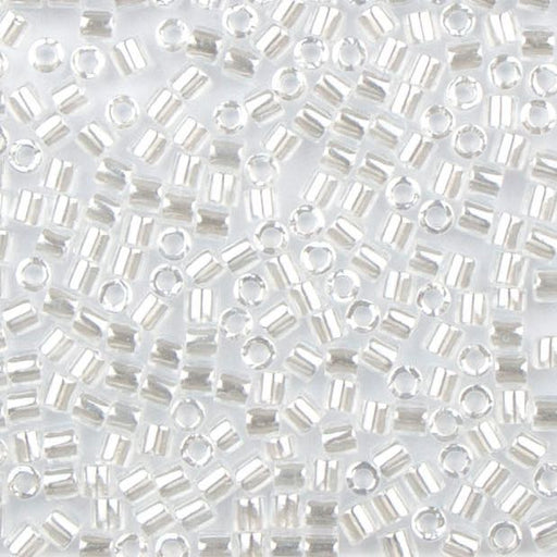 8/0 Miyuki DELICA Beads - Crystal Luster