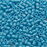 8/0 Miyuki DELICA Beads - Matte Opaque Turquoise Blue AB