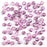 3mm FIRE POLISHED Bead - Crystal Lilac Metallic Ice