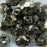 6mm FIRE POLISHED Bead - Crystal Antique Chrome
