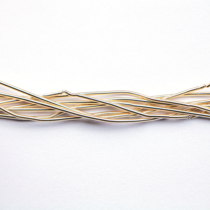 1mm French Wire - Pale Gold