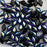 Two-Hole 8mm x 5mm GEMDUO Bead - Jet AB