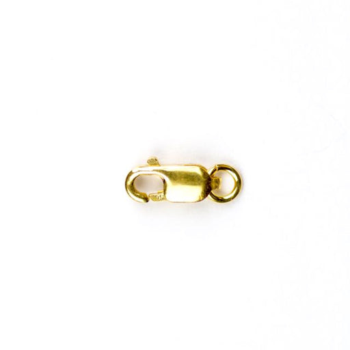 Gold Filled - 8mm x 3mm Lobster Claw w/Open Jump Ring - .025 x 4mm