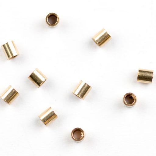 Gold Filled 2mm x 2mm Crimp Bead