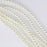 2mm Round  Glass Pearl - White