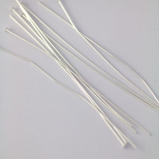 HEAD Pins - 3in. 21ga. (25pcs.) - Silver Plate