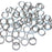 20awg (0.8mm) 5/32in. (4.2mm) ID  5.2AR Softer Tempered and Saw Cut Stainless Jump Rings