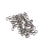 4mm 18g Open Jump Rings - Black
