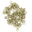 6mm 21g Open Jump Rings - Antique Brass