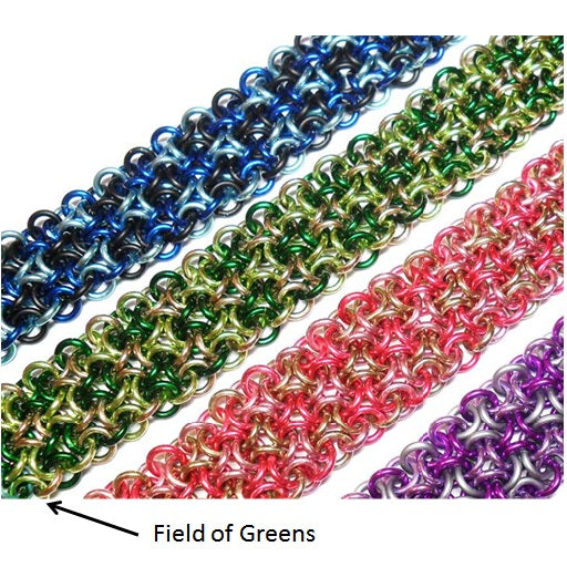 HyperLynks Hoodoo Hex Bracelet Kit - Field of Greens