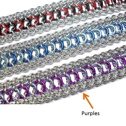 HyperLynks Snakes and Ladders Bracelet Kit (Purples)