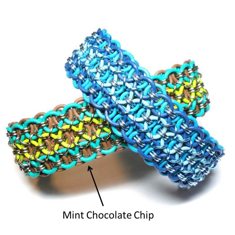 HyperLynks Micro Stretchy Helm's Cuff - Mint Chocolate Chip