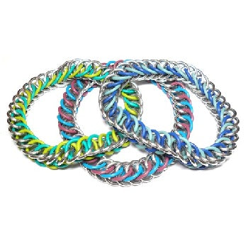 HyperLynks Stretchy Half Persian Bracelet Kit - Darker Tones
