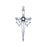 21mm x 45mm Dagger Pendant - Stainless Steel