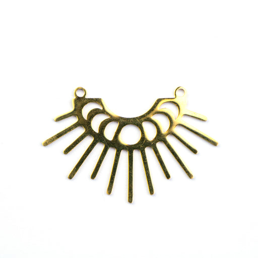 24mm x 36mm Sunlight Link - Gold Plated Stainless Steel