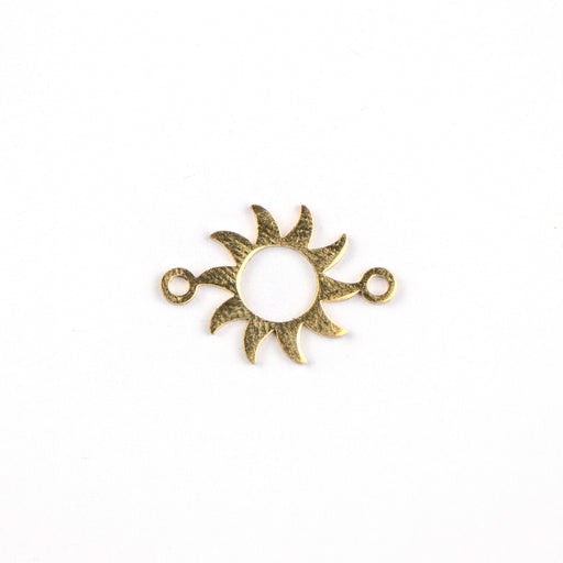 13mm x 19mm Sun Link - Gold Plated Stainless Steel