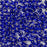 Miyuki 4mm MAGATAMA Beads - Silver Lined Cobalt