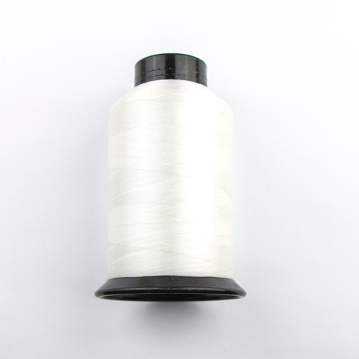 1448 meters (1584 yards) Size D Nymo Beading Thread Cone - White