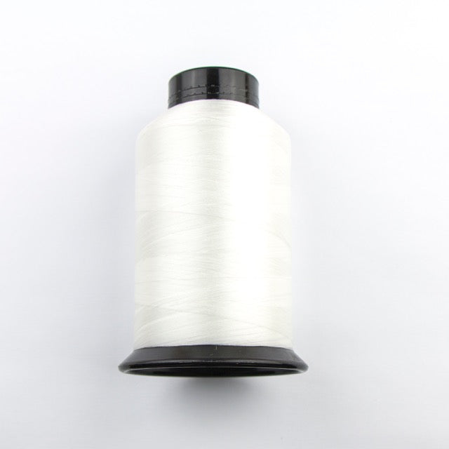 1448 meters (1584 yards) Size D Nymo Beading Thread Cone - White