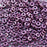 1mm x 3.8mm O Bead - Alabaster Pastel Bordeaux