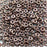 1mm x 3.8mm O Bead - Alabaster Pastel Dark Brown
