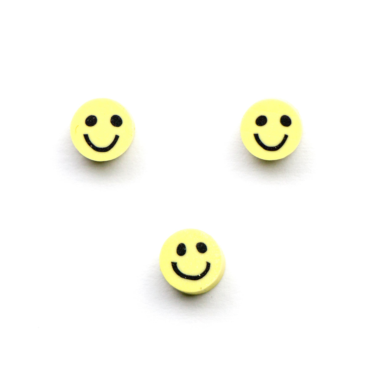 5mm Polymer Clay Smiley Face Beads — That Bead Lady