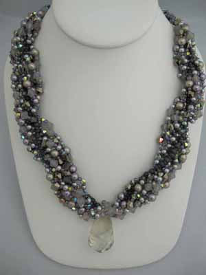 Crystal Waves, Necklace
