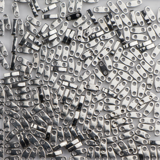 Miyuki QUARTER TILA Beads - Palladium Plated