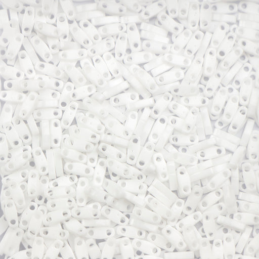 Miyuki QUARTER TILA Beads - White