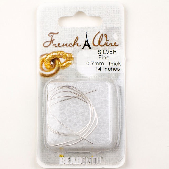 Silver 0.7mm French Wire Fine
