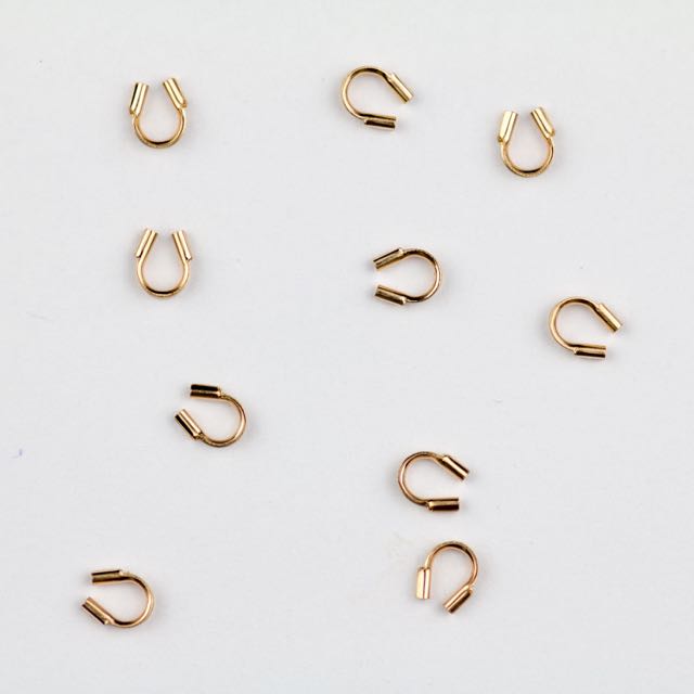 Rose Gold Filled Wire Guard .010" - .019"