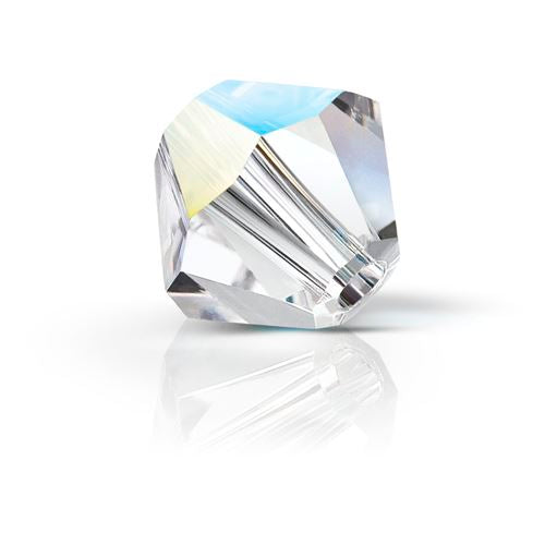 Preciosa 3mm BICONE Bead - Crystal Glitter