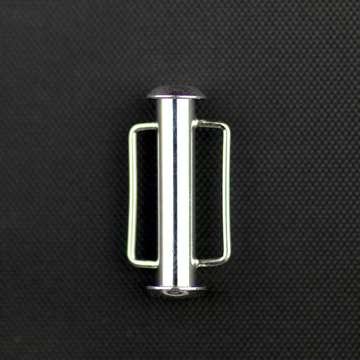 21.5mm Slide Bar Clasp - Silver