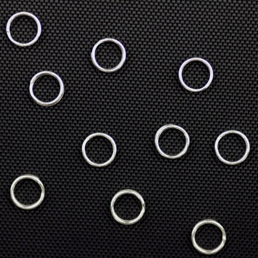 Sterling Silver 5mm Split Ring - .5mm/24 gauge.