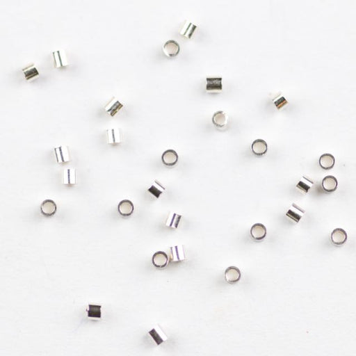 Sterling Silver 1mm x 1mm Crimp Bead