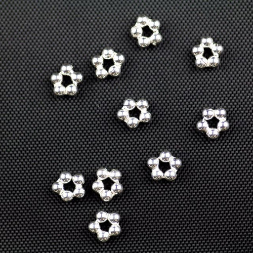Sterling Silver 5.2mm Bead Ring with 1.3mm Hole