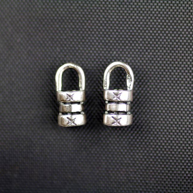 Sterling Silver Crimp with 3mm Hole