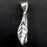 Sterling Silver 31mm x 10mm Fancy Leaf Bail with Closed Ring