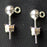 Sterling Silver 4mm Ball Post w/ Open Ring