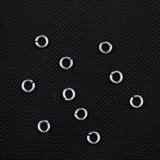 Sterling Silver 22ga. .025/3mm OD Jump Ring  - Open
