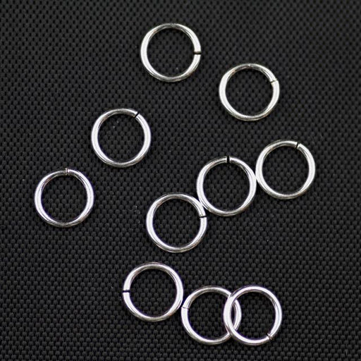 Sterling Silver 20ga. .032/6mm OD Jump Ring  - Open