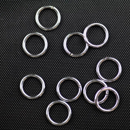 Sterling Silver 3mm I.D. 18 Gauge Jump Rings, Pack of 10 – Beaducation