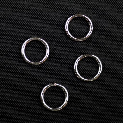 Sterling Silver 10mm Jump Ring - Closed