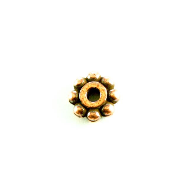 6mm HEISHA Beads (1.25mm ID) - Antique Copper Plate