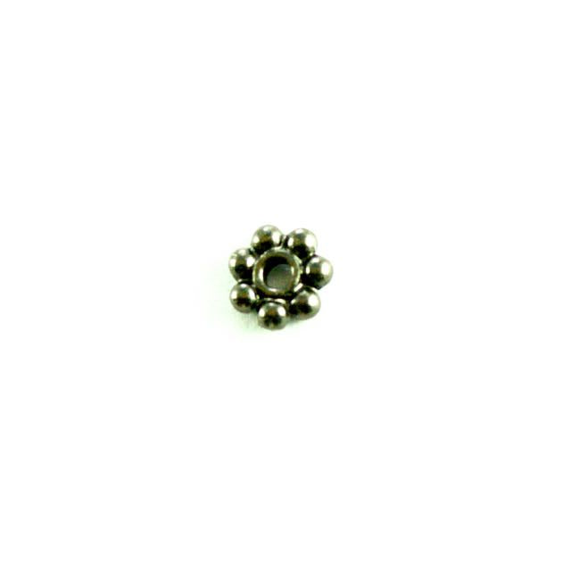 4mm HEISHA Beads (1mm ID) - Black Plate