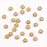 3mm HEISHA Beads (0.5mm ID) - Gold Plate
